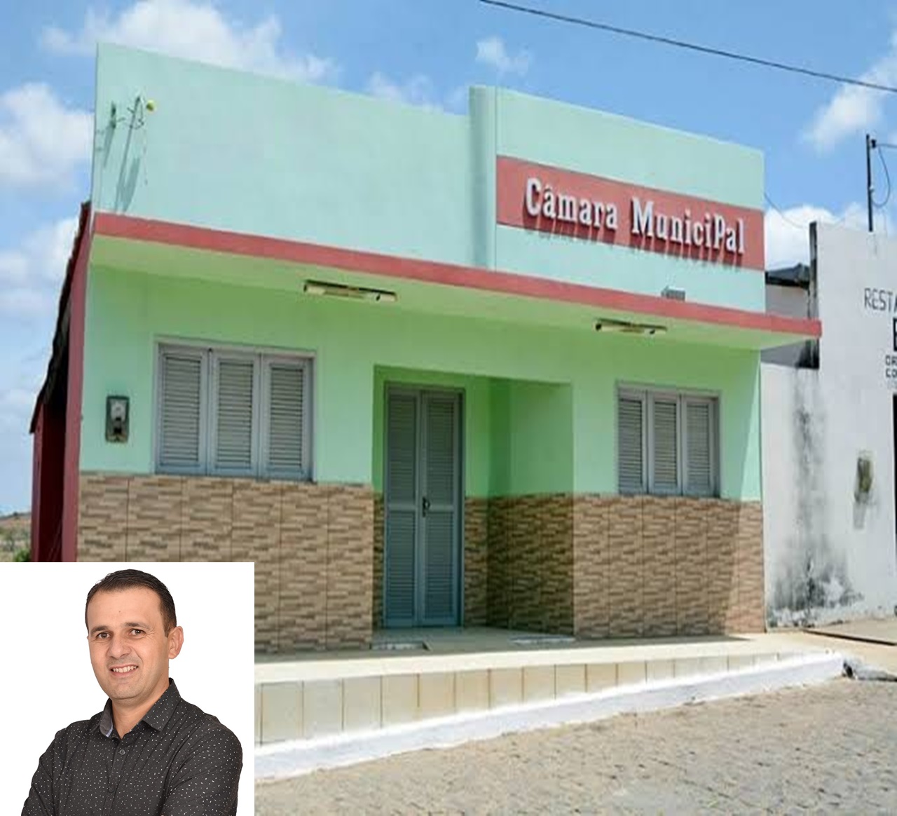 03072020 camara municipal - Bernardino Batista: Oposição volta a denunciar pré-candidato a prefeito Aldo Andrade; Vereador gastou quase R$ 200 mil com veículos fantasmas. VEJA